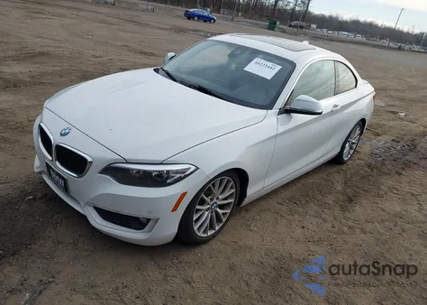 2015 BMW 228I from USA, damaged, VIN WBA1F5C56FV257390